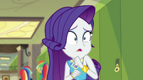 Rarity disturbed by rainbow-haired Derpy EGDS12b