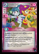 Sonata Dusk, Siren's Call card MLP CCG