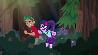 Twilight Sparkle hits Timber with her elbow EG4