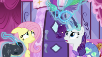 Rarity "your vision would be somewhat obscured" S5E21