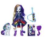 Rarity Equestria Girls Rainbow Rocks and pony set