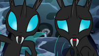 Thorax reappears far behind changeling patrol S6E26