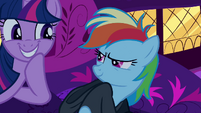 Twilight is liking what she hears.