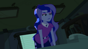 Vice Principal Luna looks at Twilight disapprovingly EG