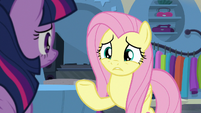 Fluttershy "confidence to interact with them" S8E4