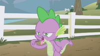 Spike about to gag S1E03