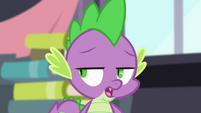 Spike looking bothered S4E01