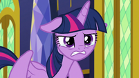 Twilight Sparkle crying tears of anger S9E26