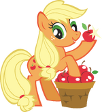 Canterlot Castle Applejack 3