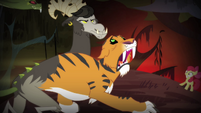 Chimera tiger head groaning S4E17