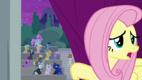 Fluttershy "ponies are taking their seats" S8E7