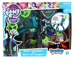 Guardians of Harmony Queen Chrysalis vs. Spike the Dragon packaging