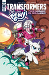My Little Pony Transformers issue 1 cover RI-A