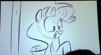 S5 animatic 14 Rarity happy about the new castle