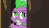 Spike enters Twilight's room again S5E10