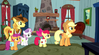 Applejack "with some outlaw on the loose" S5E6