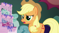 Applejack surprised to find two friendship problems S6E20