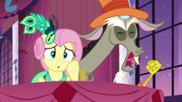 Discord clearing his throat loudly S5E7