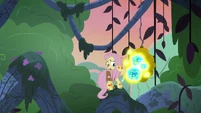 Flash bees start to menace Fluttershy S7E20.png (895 KB)