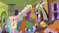 Fluttershy tells the pinata gesundheit S7E12