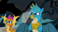 Gallus crosses his arms in anger S8E22