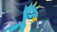 Gallus hangs his head in shame S8E22