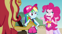 Pinkie Pie "pretended to be Applejack" EGFF