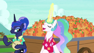 Princess Celestia -gonna be a peach- S9E13