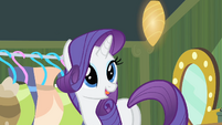 Rarity '...and I am a bit late as it...' S4E08