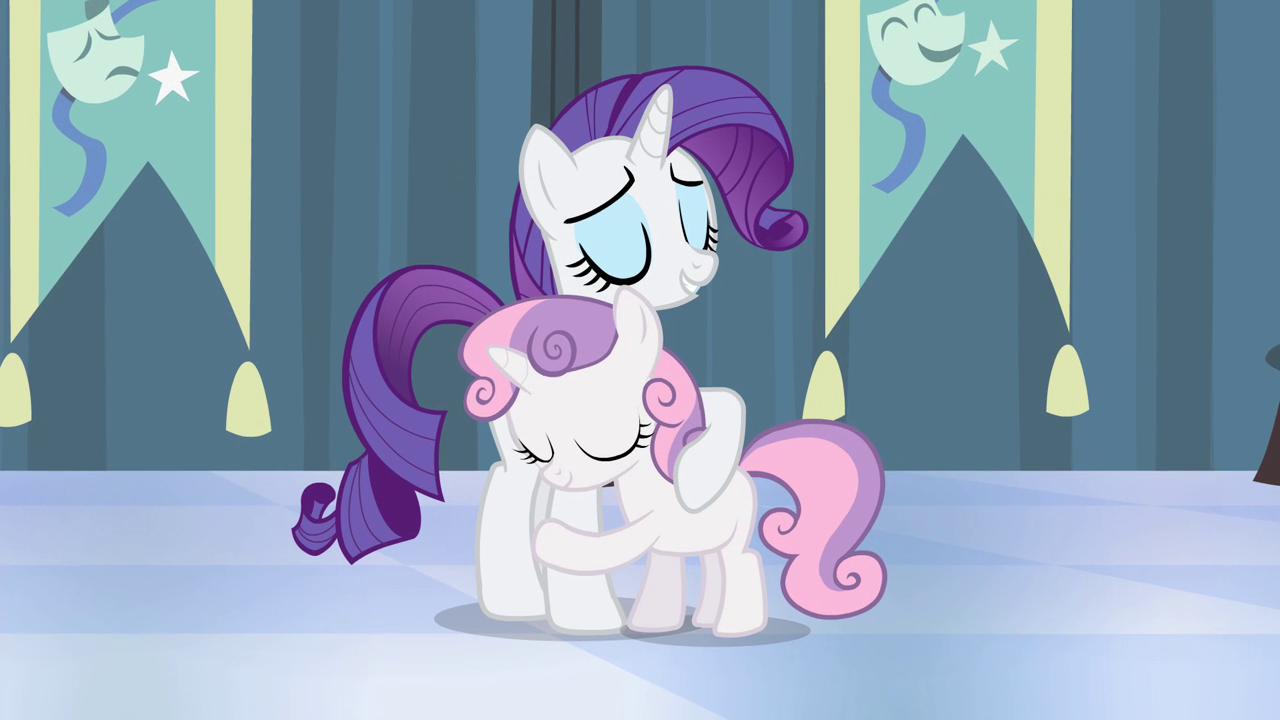 my little pony friendship is magic rarity and sweetie belle