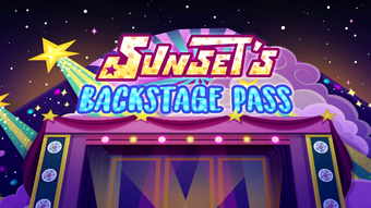 My Little Pony Equestria Girls Sunset S Backstage Pass My Little Pony Friendship Is Magic Wiki Fandom