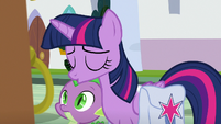 Twilight Sparkle takes a calming breath S9E5