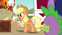 Applejack "need to get all these boxes" S9E26