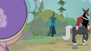 Chrysalis and Tirek leave on their own S9E8