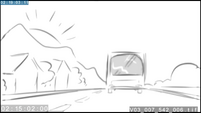 EG3 animatic - Crystal Prep bus drives into the distance