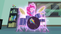 Pinkie Pie drumming furiously EG3