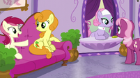 Ponies mingle at the Day Spa S6E10