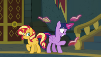 Princess Twilight looking at old, secret books EGFF