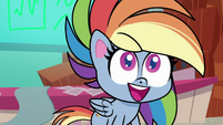 Rainbow Dash "to get out of it" PLS1E8b