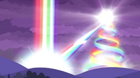 Rainbow energy ignites in the distance EG2