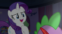 Rarity "I've decided on a quick trip" S9E19