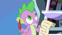 Spike hesitant about sending letter S1E01