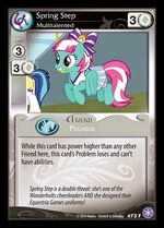 Spring Step, Multitalented card MLP CCG