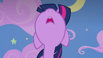 Twilight Sparkle looking straight up S8E7