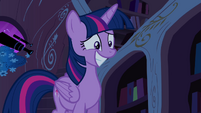 Twilight nervous grin S4E26