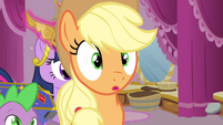 Applejack with that cute face of wonder.