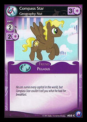 Compass Star, Geography Nut card MLP CCG.jpg
