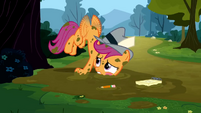 Embarrassed Scootaloo S2E23