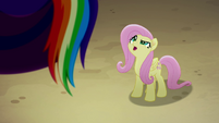 Fluttershy "did your letter say where our hotel is?" MLPRR