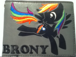 Merchandise Rainbow Dash Wallet from Hot Topic Twenty Percent Cooler